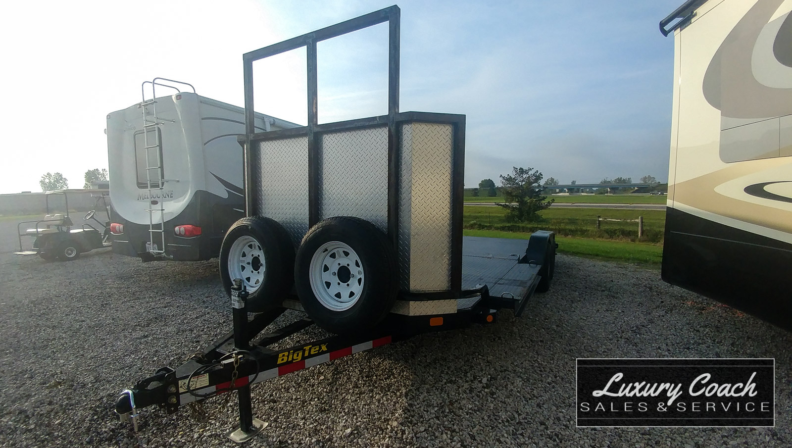 SOLD 2016 Big Tex Diamond Back Car Hauler 10DM ~ Luxury Coach Sales