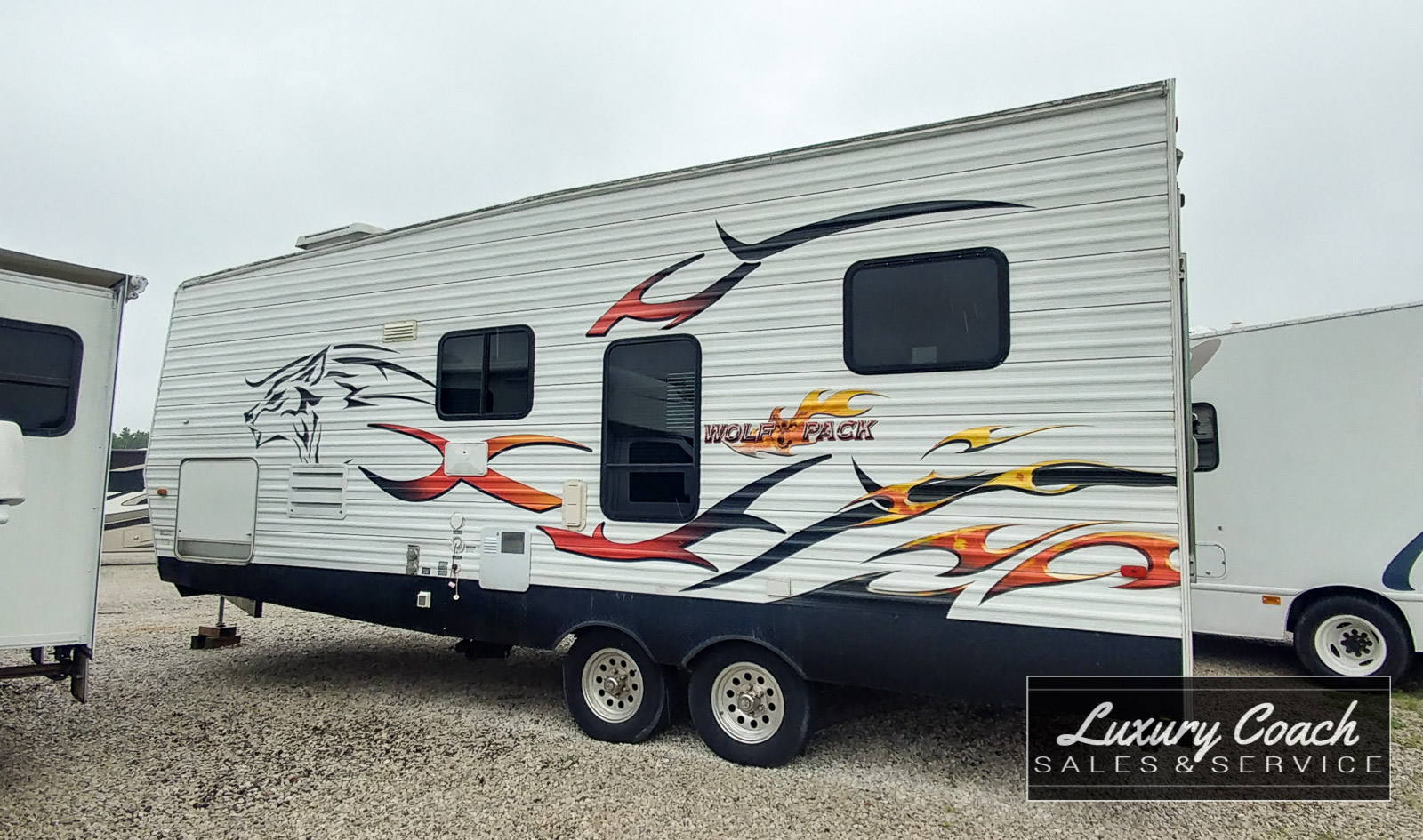 Luxury Coach | 2007 Forest River Cherokee Wolf Pack For Sale - SOLD 2007 Wolfpack Toy Hauler For Sale