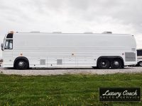 View of the Exterior Driver Side of the 1992 Pervost Le Mirage XL at Luxury Coach