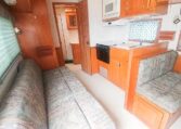 View of the Galley in a 1999 Sundowner Horse Trailer at Luxury Coach