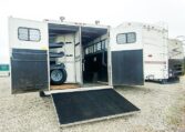 View of the Ramp in a 1999 Sundowner Horse Trailer at Luxury Coach
