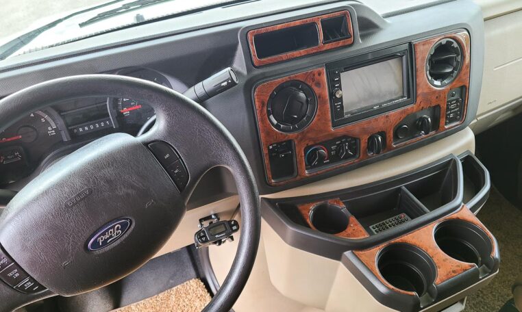 2015 Thor Motor Coach Chateau 31E Steering Wheel at Luxury Coach
